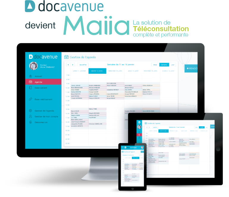 L'agenda Connecté Docavenue