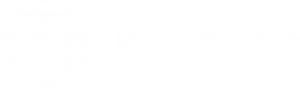 Kobus logo blanc