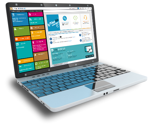 ORTHO Interface du logiciel de gestion de cabinet ORTHO +4000